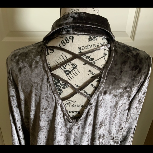 Billy T Crushed velvet tunic - Picture 3 of 8